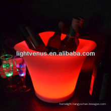 Multi-color changing 34.5*34.5*27.2 cm Led illuminated ice bucket